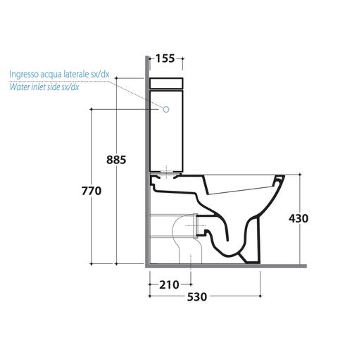 DAILY DA003. BI 65. 37 VASO MONOBLOCCO A TERRA BIANCO Foto 4