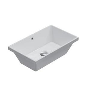 STOCKHOLM FO056. BI LAVABO INCASSO SOP. CM. 55 BIANCO