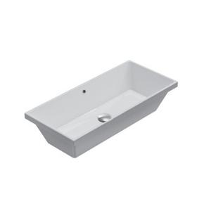 STOCKHOLM FO075. BI 75. 34 LAVABO INCASSO /SOT. BIANCO