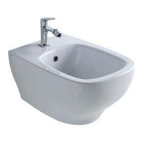 GENESIS GES09. BI 55. 37 BIDET MONOFORO SOSPESO BIANCO