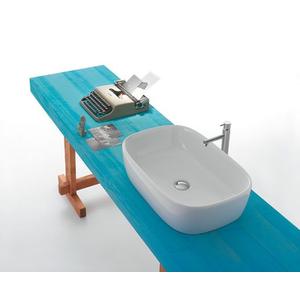 GENESIS 60. 40 GE045. BI LAVABO APPOGGIO 60X40 BIANCO