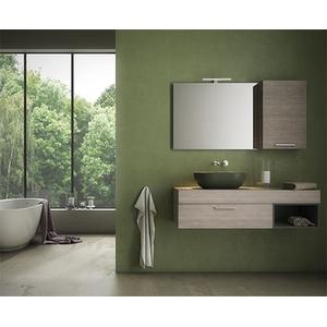 T-EDGE B6O54. BI 54. 36 LAVABO APPOGGIO BIANCO