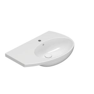 MODE 70. 45 DESTRA LAVABO SOSPESO 70X45 BIANCO