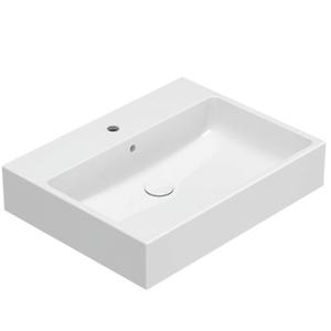 STONE SCQ65. BI LAVABO APPOGGIO /SOSP. 65X50X13 BIANCO