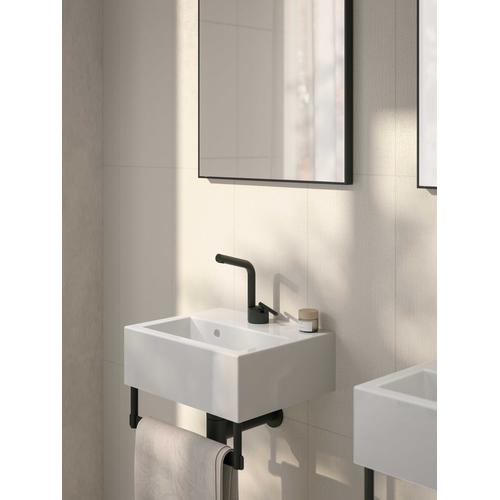 CLASSIC SCR40. BI LAVABO CM. 40X32X14 BIANCO LUC. Foto 2
