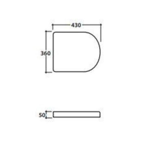 STONE SS020BI COPRIVASO RALLENTATO BIANCO LUCIDO Foto 4