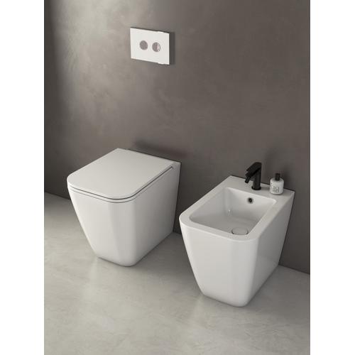 STONE 52. 36 ST004BI VASO SENZA BRIDA A TERRA BIANCO Foto 2