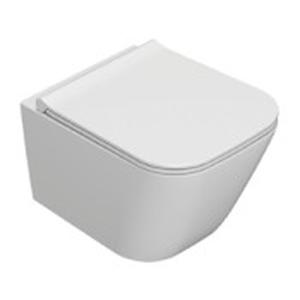 STONE 45. 37 WC SOSPESO SENZA BRIDA BIANCO LUCIDO