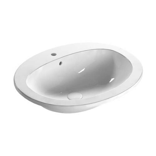 MINORI VA017BI LAVABO INCASSO SOP. 56,5X48,5 BIANCO Foto 1