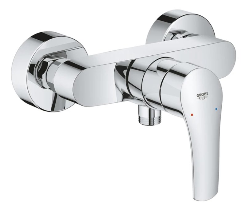 Miscelatore Grohe Esterno Doccia Serie Eurosmart New Cromato | Leroy Merlin