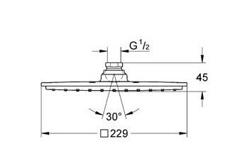 Grohe 27479000 Rainshower® Soffione Doccia