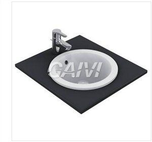 Foto CONNECT LAVABO INC 38X38 BEU ROTONDO E505101