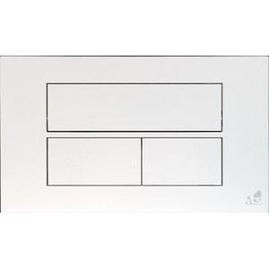 PLACCA COMANDO 2 PULSANTE IDEA BLU BIANCA 20. 15B