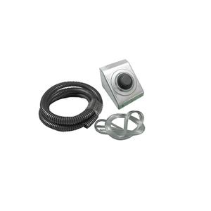 PULSANTE PNEU PEDALE ESTERNO INOX 400110