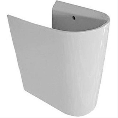 LYRA PLUS SEMICOLONNA BIANCA CON FISSAGGIO Foto 1