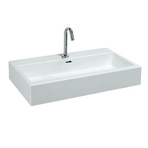 LIVING CITY 1743.7 LAVABO MURO/APP. 80X46 BIANCO
