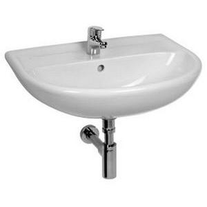 LYRA PLUS LAVABO 55 X 45 MONOFORO BIANCO