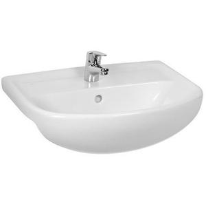 LYRA PLUS LAVABO SEMINCASSO 55X45 MONOFORO BIANCO