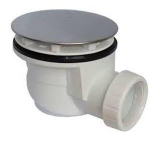 PILETTA SCARICO D.90 CON TAPPO CROMO