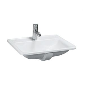 PRO A 1396.1 LAVABO 56X45 INCASSO MF BIANCO