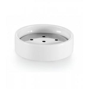 SAON 4022 P. SAPONE PORCELLANA BIANCO E GRIGLIA