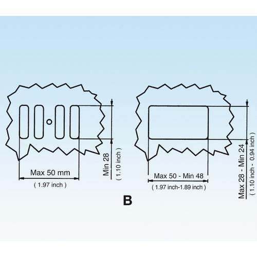 SALTERELLO CON TROPPO PIENO RETTANGOLARE 1 1/2 Foto 4