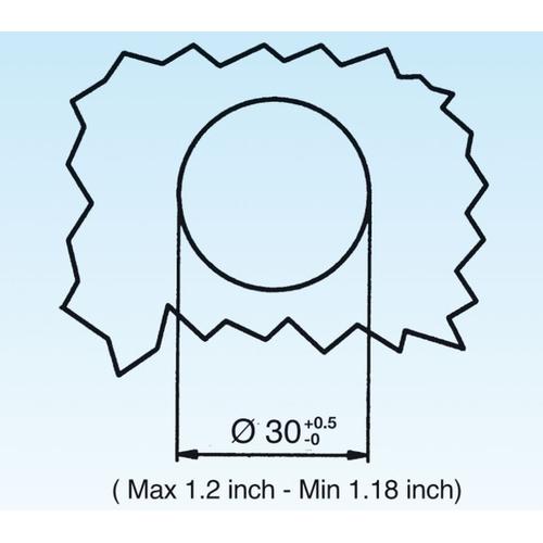 SALTERELLO CON TROPPO TONDO 1 1/2" 1755 TPT Foto 5