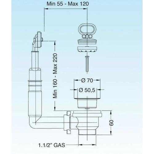 PILETTA 1 1/2 ASPORT. Foto 2