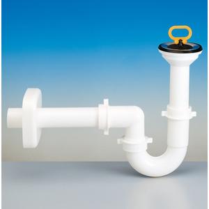 SIFONE TUBO A "S" 1VIA CON PILETTA 1/1/2 P.P.