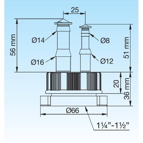PORTAGOMMA D. 8-12-14-16 X CALD/CLIMAT/ASCIUG. Foto 6