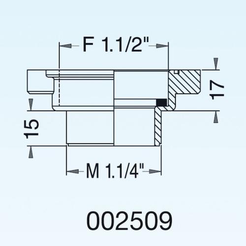 RIDUZIONE IN PP 1 1/2 F X 1 1/4 M Foto 2