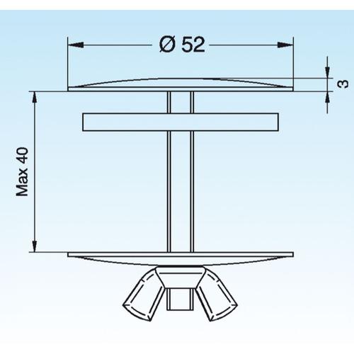TAPPO COPRIFORO 9080901 Foto 2