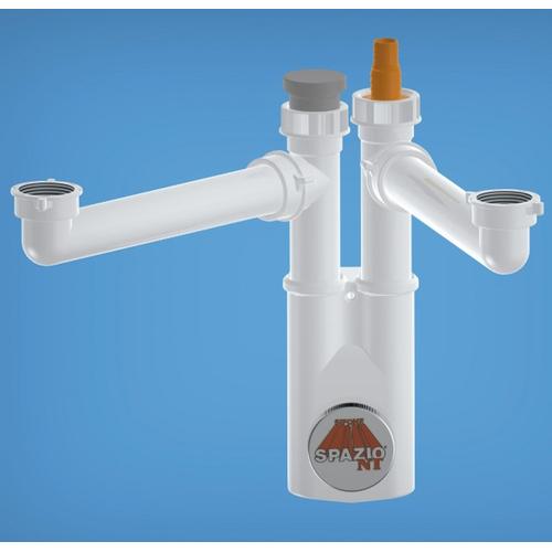 SIFONE SPAZIO 2 NT BIANCO D.40 1 1/2 Foto 5