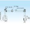 SIFONE SPAZIO 1 NT EVOLUTION BIANCO 40 1 1/2 Foto 5