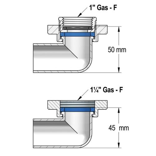 SPAZIO BAGNO BOTT. SIFONE SALVASPAZIO PER LAVABO Foto 4