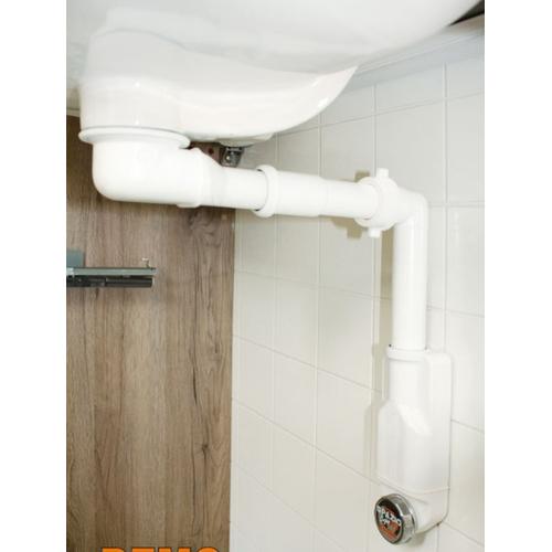 SIFONE SPAZIO BAGNO NT BIANCO D. 32-40 1 1/4 Foto 5