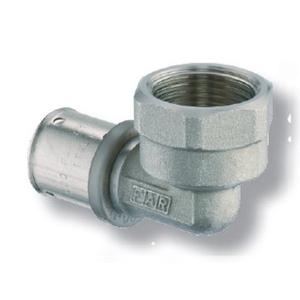 GOMITO 90 A PRESSARE Ø 26 MM. X 1" FEMMINA PER MULTISTRATO PRESSMASTER