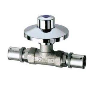 RUBINETTO AD INCASSO COMPLETO DI MANICOTTI A PRESSARE Ø 16 MM. X 1/2" PER MULTISTRATO PRESSMASTER