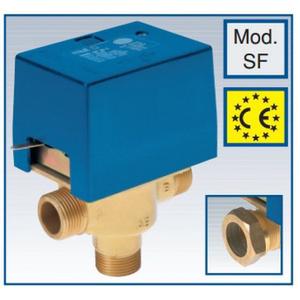 SF BASE M1 VALVOLA A 3 VIE 1"1/4 230V CON MICRO