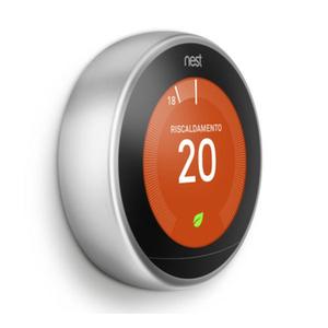 NEST TERMOSTATO 3° GENERAZIONE ACCIAIO