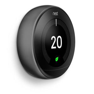 NEST TERMOSTATO 3° GENERAZIONE NERO