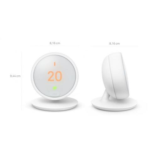 NEST TERMOSTATO E CON SUPPORTO BIANCO Foto 2