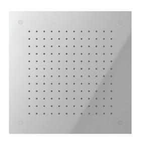SOFFIONE DOCCIA INCASSO 38X38 CROMO