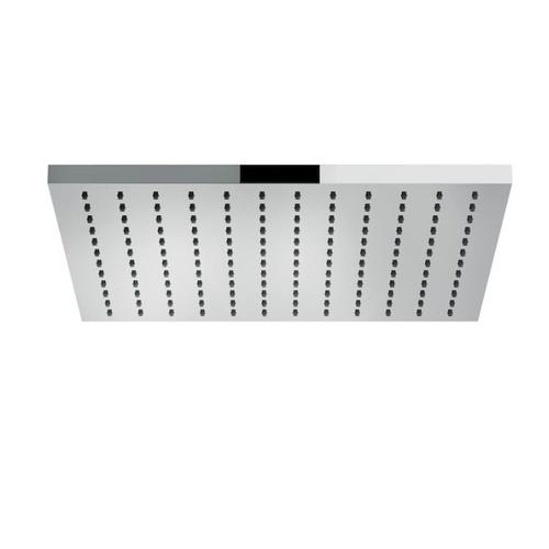SOFFIONE QUADRO IN ABS 30X30 CROMO Foto 1