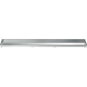 TILE AVGR05/10 P. ESTERNO  CANALINA MM. 1000 INOX