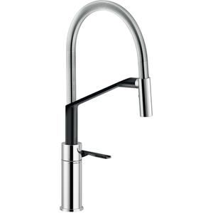HERON MIX CUCINA CON MOLLA CR E NERO OPACO
