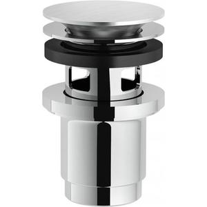 SCARICO PUSH 1 1/4" NICHEL SPAZZOLATO