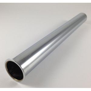 TUBO ORLATO CROMATO CM. 30 D.26 80. 300. 4
