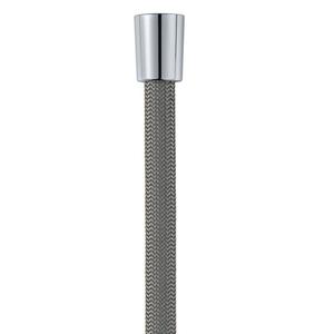 FLESSIBILE DOCCIA  CM. 180 SILVER STEEL FF 1/2 CONICO