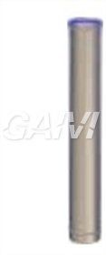 Foto EUROSTAR TUBO FUMO MONOPARETE H.1000 - Ø 130 MM. IN ACCIAIO INOX